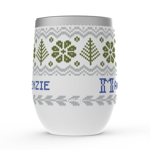 Silver Forest Stemless Wine Tumblers